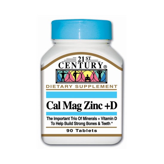 21st Century Cal Mag Zinc D 90 Tablets in Dubai, UAE