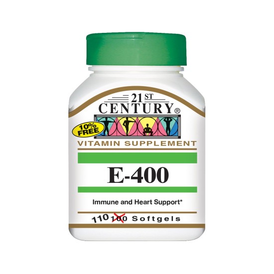 21st Century E-400 I.U. (Dl-Alpha) 110 Softgels in Dubai, UAE