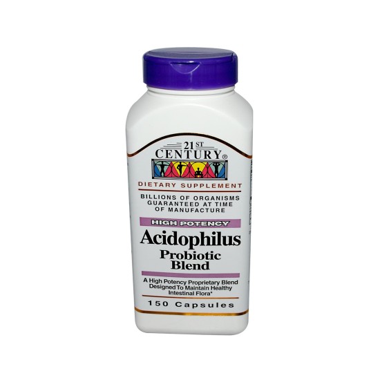 21st Century Acidophilus Probiotic Blend High Potency 150 Capsules in Dubai, UAE