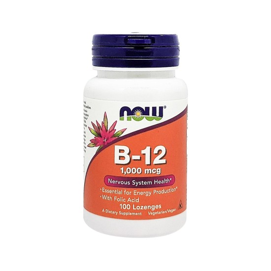 Now Foods Vitamin B-12 1000 Mcg 100 Chewable Lozenges in Dubai, UAE