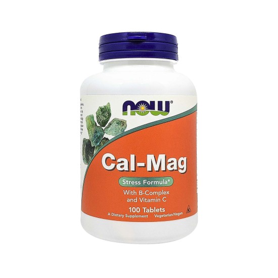 Now Foods Cal-Mag Stress Formula 100 Tablets in Dubai, UAE