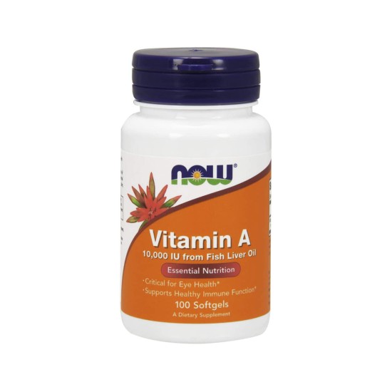 Now Foods Vitamin A 10,000 IU 100 Softgels in Dubai, UAE