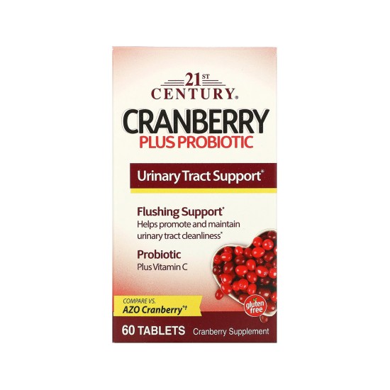 21st Century Cranberry Plus Probiotics 60 Tablets in Dubai, UAE