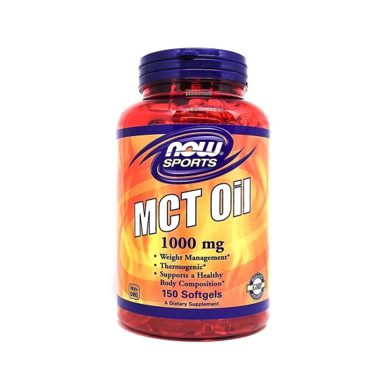 Now Sports, MCT Oil 1000mg 150 Softgels in Dubai, UAE