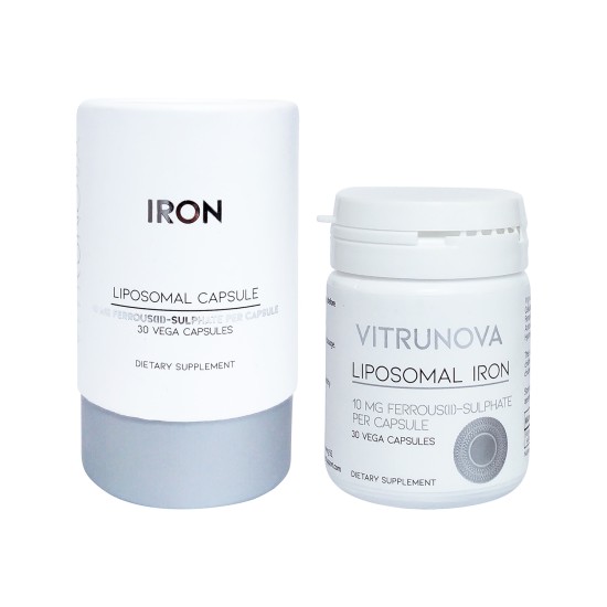 CureSupport Vitrunova Iron Liposomal Capsule 30 Vega Capsules in Dubai, UAE