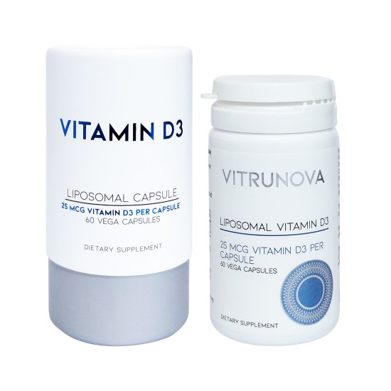 CureSupport Vitrunova Vitamin D3 Liposomal Capsule 60 Vega Capsules in Dubai, UAE