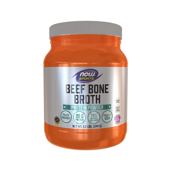 Now Sports Beef Bone Broth Protein Powder 1.2Lbs in Dubai, UAE