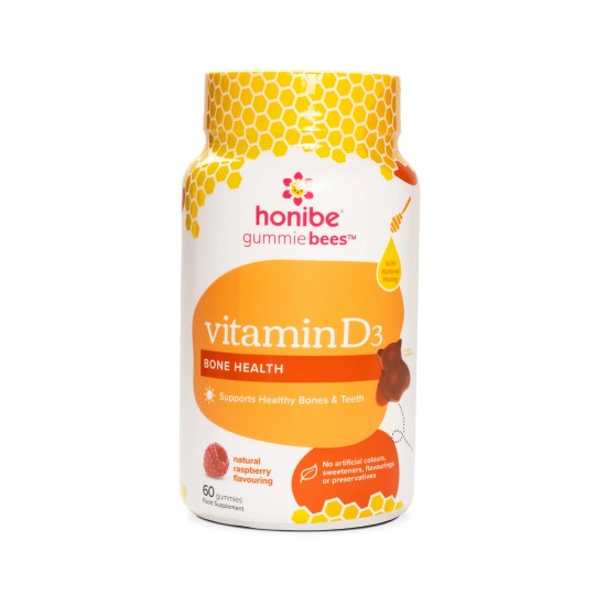 Honibe Vitamin D3 Bone Health Honey Gummies 60 Gummies in Dubai, UAE