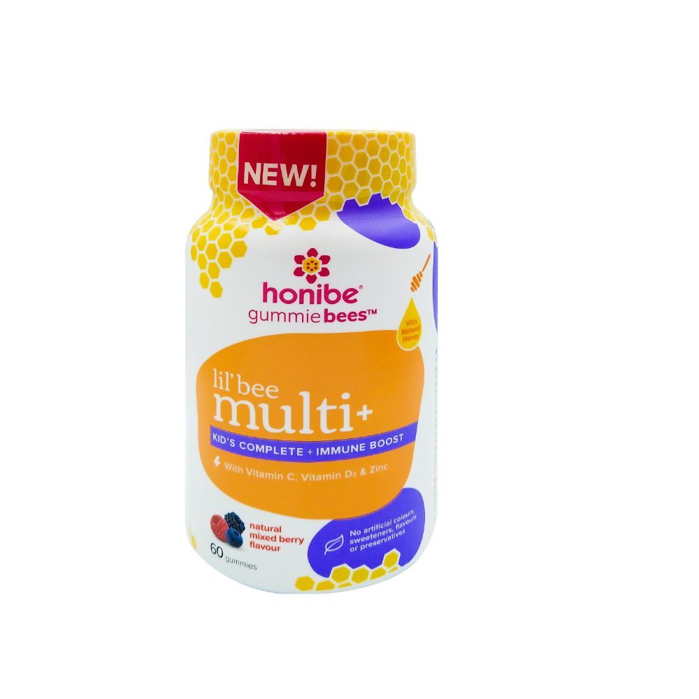 Honibe Multi Kids Immune Support Gummies with Vitamin C Vitamin D and Zinc 60 Gummies in Dubai, UAE