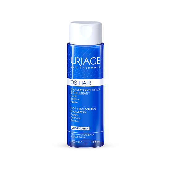 Uriage DS Hair Soft Balancing Shampoo 200ml For Sensitive Scalp in Dubai, UAE