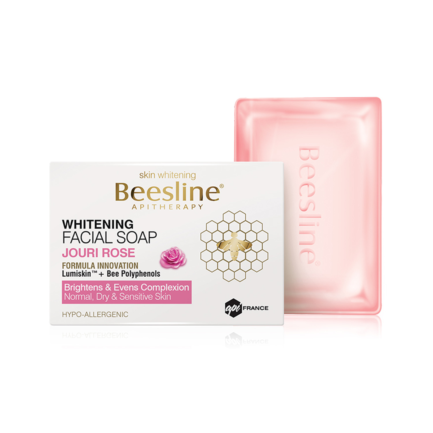 Beesline Whitening Facial Soap 85g Joure Rose Aesthetic Today Uae