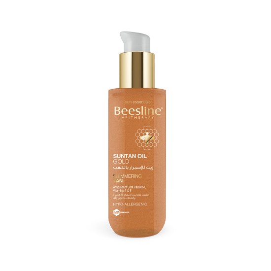 Beesline Sun-Tanning Oil Gold 200ml in Dubai, UAE