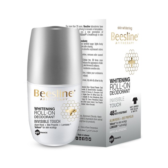 Beesline Whitening Roll-On Deodorant - invisible touch 50ml in Dubai, UAE