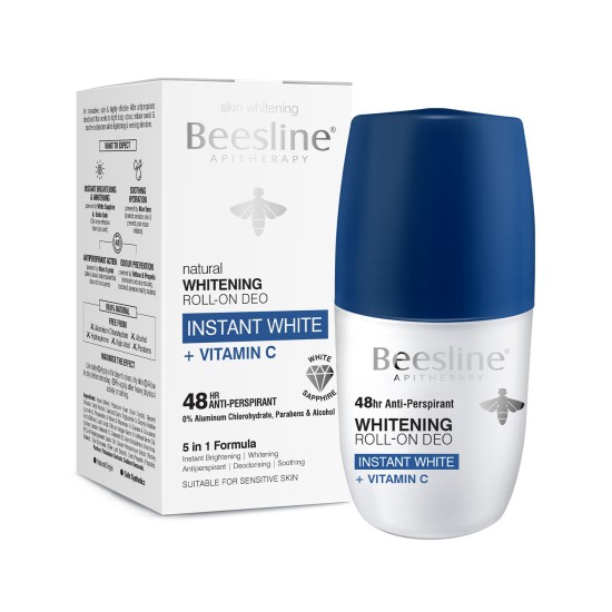 Beesline Whitening Roll-On Instant White Vitamin C 50ml in Dubai, UAE