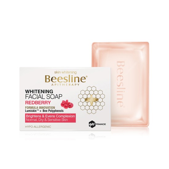 Beesline Whitening Facial Soap 85G - Redberry in Dubai, UAE