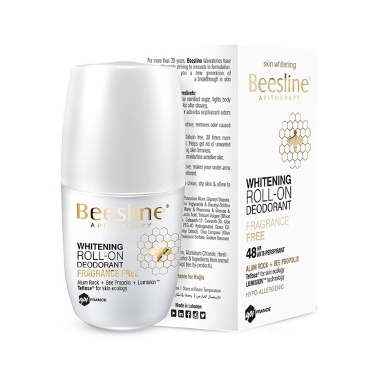 Beesline Whitening Roll-On Deodorant - Frag Free 50ml in Dubai, UAE