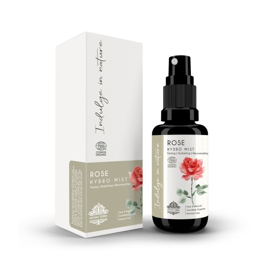 Aroma Tierra Rose Hydro Mist (Certified Organic) 30ml in Dubai, UAE