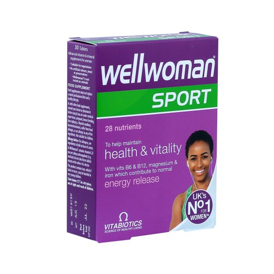 Vitabiotics Wellwoman Sport 30 Tablets in Dubai, UAE