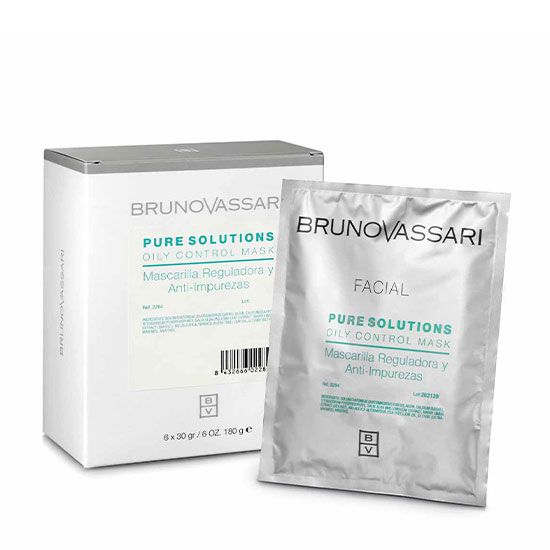 Bruno Vassari Oily Control Mask - Box With 6 Sachets in Dubai, UAE