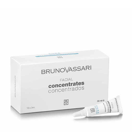 Bruno Vassari Oil Control Concentrate - Box With 10 Tubes 3ml Each in Dubai, UAE