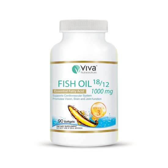 Viva Fish Oil 18/12 1000Mg Softgel 90 S in Dubai, UAE