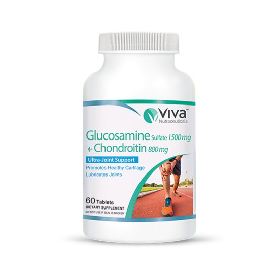 Viva Glucosamine Sulfate 1500 Mg & Chondroitin 800 Mg Tab 60S in Dubai, UAE