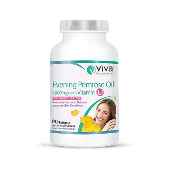 Viva Evening Primrose Oil 1000 Mg With Vitamin E 9 in Dubai, UAE