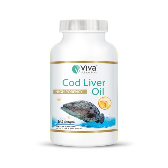 Viva Cod Liver Oil Softgels 90 S in Dubai, UAE