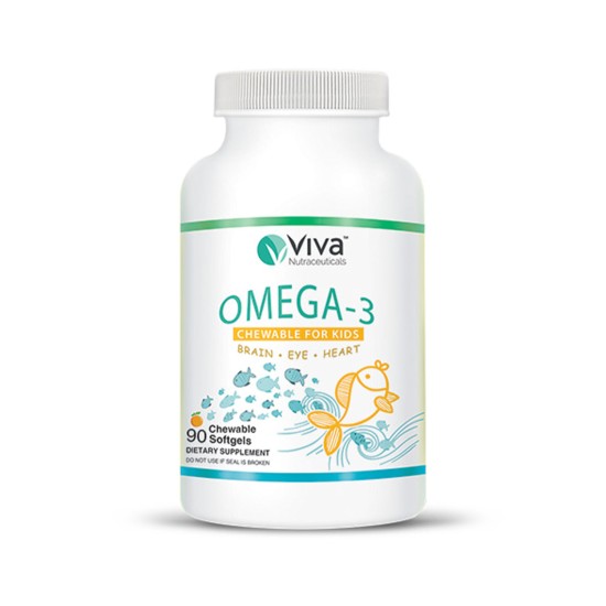 Viva Omega-3 Chewable For Kids 90 Softgel in Dubai, UAE