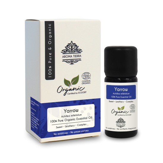 Aroma Tierra Organic Yarrow Essential Oil 10ml in Dubai, UAE