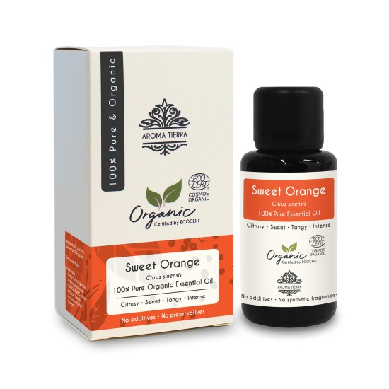 Aroma Tierra Organic Sweet Orange Essential Oil 30ml in Dubai, UAE