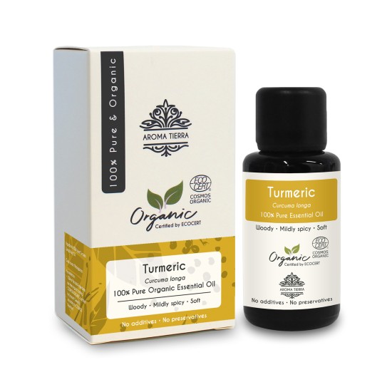 Aroma Tierra Organic Turmeric Essential Oil (Madagascar) 30ml in Dubai, UAE