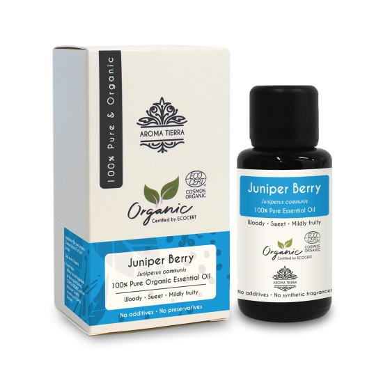 Aroma Tierra Organic Juniper Berry Essential Oil 30ml in Dubai, UAE