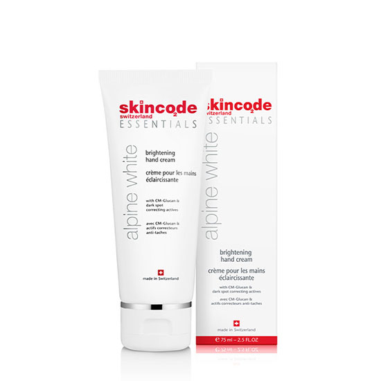 Skincode Alpine White Brightening Hand Cream 75ml in Dubai, UAE