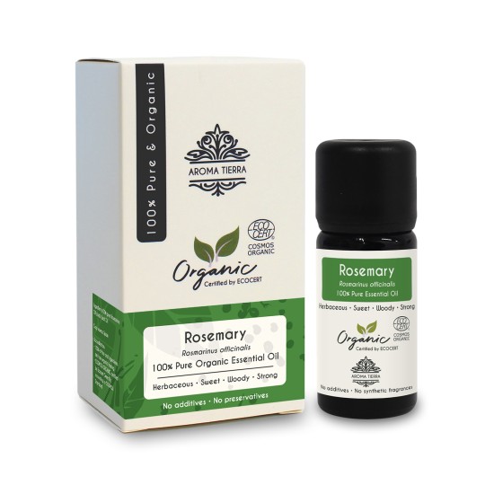 Aroma Tierra Organic Rosemary Essential Oil (Spain) 10ml in Dubai, UAE