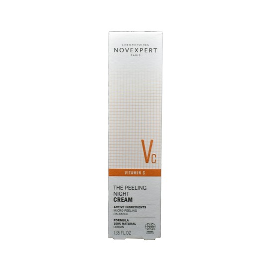 Night Peeling Cream  Vitamin C Smoothing Night Care - Novexpert