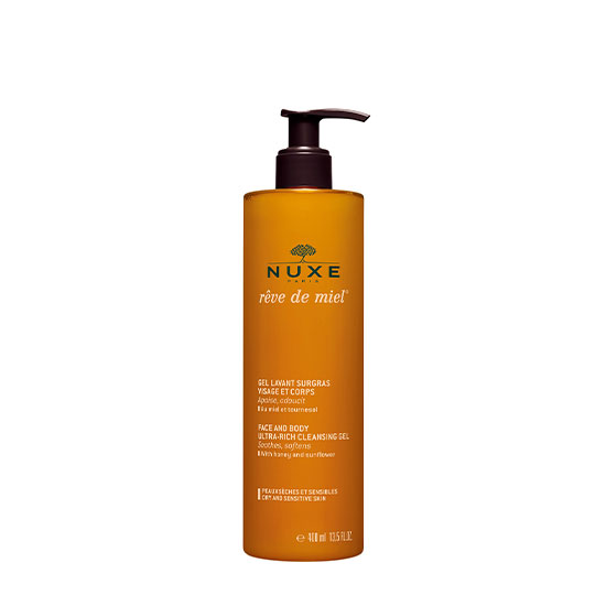 Nuxe Reve De Miel Face and Body Ultra-Rich Cleansing Gel 400ml in Dubai, UAE