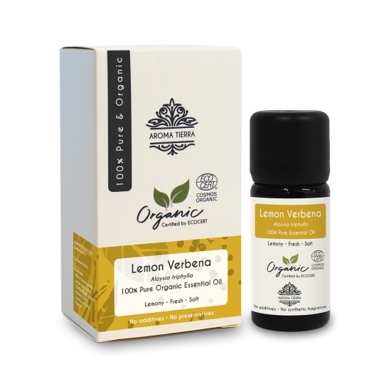 Aroma Tierra Organic Lemon Verbena Essential Oil 10ml in Dubai, UAE