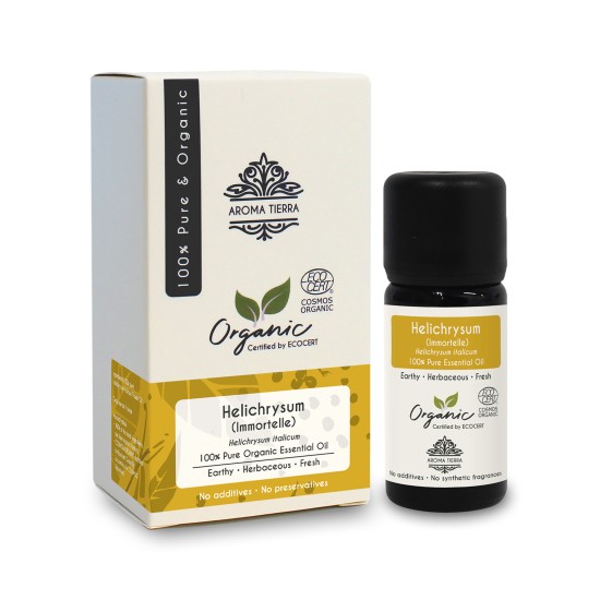 Aroma Tierra Organic Helichrysum Essential Oil (Immortelle, Everlasting) 10ml in Dubai, UAE