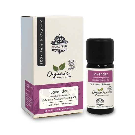 Aroma Tierra Organic Lavender Essential Oil (France) 10ml in Dubai, UAE