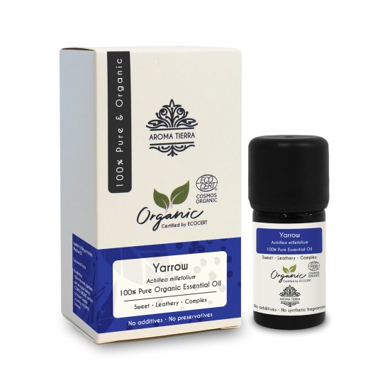 Aroma Tierra Organic Yarrow Essential Oil 5ml in Dubai, UAE