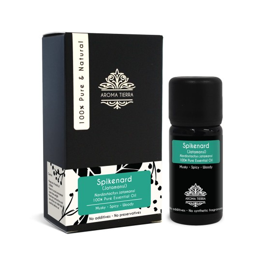 Aroma Tierra Spikenard Essential Oil (Jatamansi) 10ml in Dubai, UAE