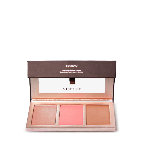 Viseart Passion Highlighter/Contour/Blusher Palette VHB201 in Dubai, UAE