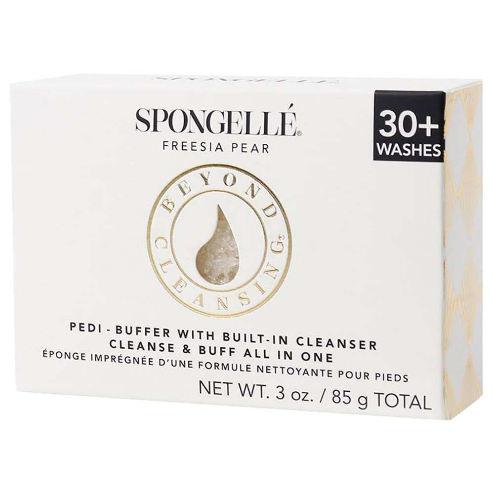 Spongelle Pedi Buffer - Freesia Pear 30 Washes 85g in Dubai, UAE