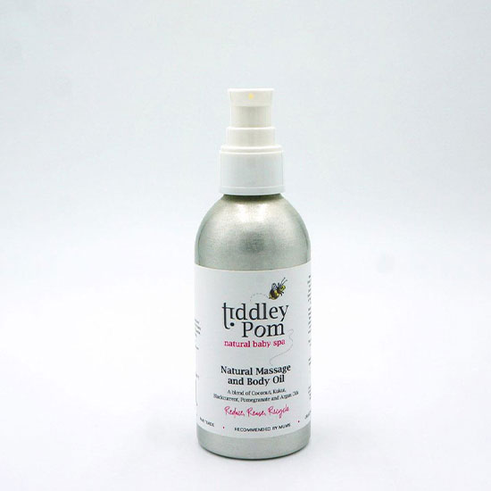 Tiddley Pom Natural Massage And Body Oil