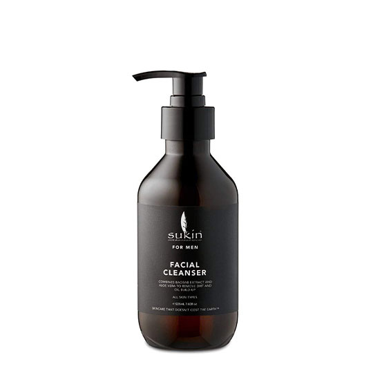 Sukin Men's Facial Cleanser 225ml - Aesthetic Today UAE