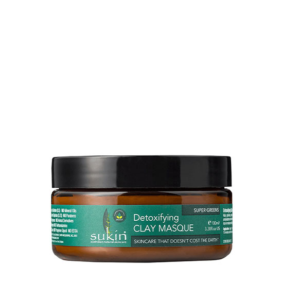 Sukin Super Greens Detoxifying Clay Masque 100ml in Dubai, UAE