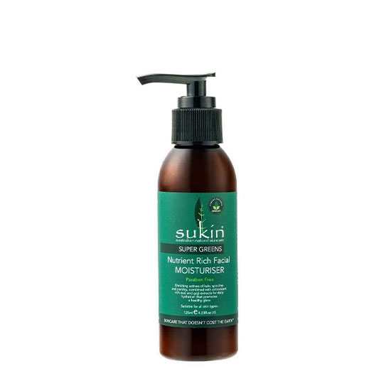 Sukin Supergreens Nutrient Rich Facial Moisturiser 125ml in Dubai, UAE