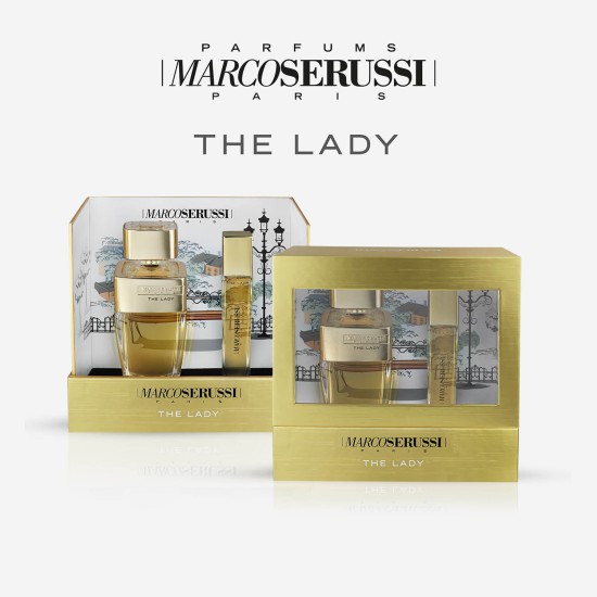 Marco Serussi The Lady EDP 90ml 20ml Perfume Gift Set in Dubai, UAE