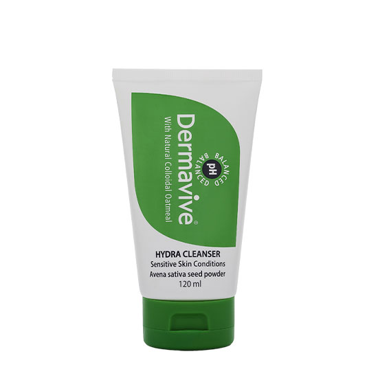 Dermavive Hydra Face Cleanser 120 ml for Sensitive skin in Dubai, UAE